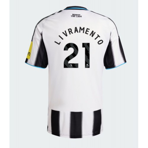 Newcastle United Tino Livramento #21 Replika Hjemmebanetrøje 2025-26 Kortærmet Newcastle United Tino Livramento #21 Replika Hjemmebanetrøje 2025-26 Kortærmet